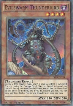 Evilswarm Thunderbird Card Front