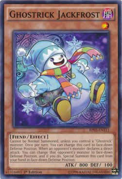 Ghostrick Jackfrost Card Front