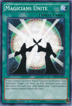 Magicians Unite Card Front