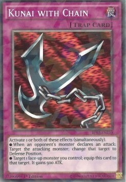 Kunai with Chain Card Front