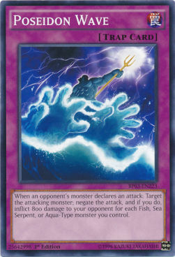 Poseidon Wave Card Front