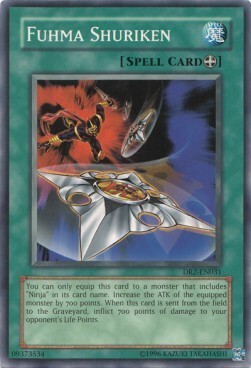 Fuhma Shuriken Card Front