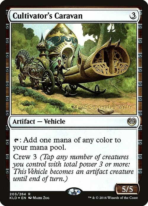 Cultivator's Caravan Card Front