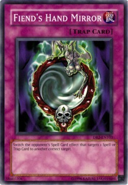 Fiend's Hand Mirror Card Front