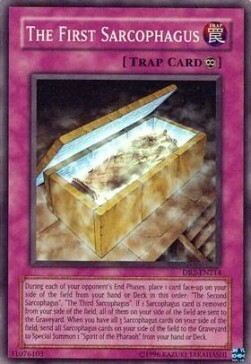 The First Sarcophagus Card Front