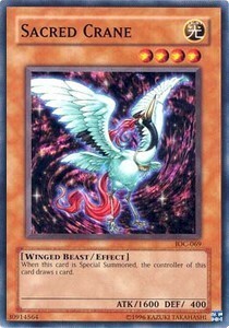 Sacred Crane Card Front