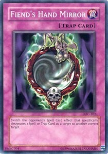 Fiend's Hand Mirror Card Front