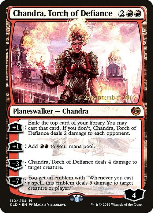 Chandra, Torch of Defiance Card Front