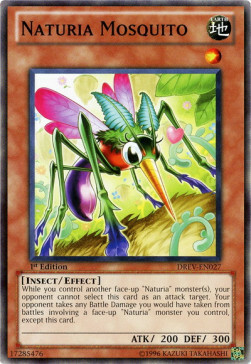 Naturia Mosquito Card Front