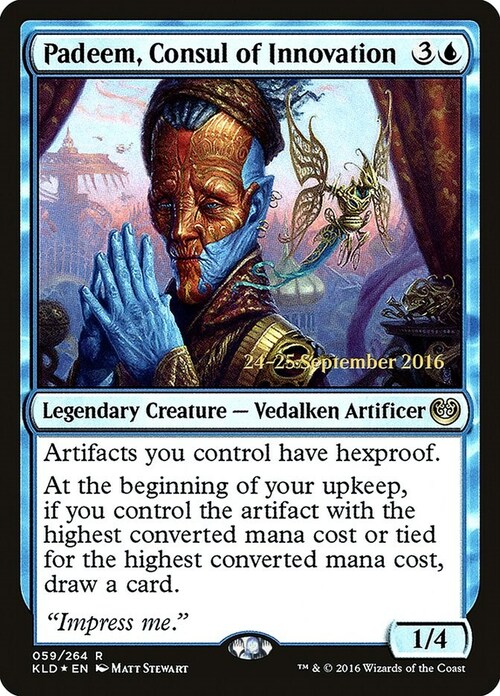 Padeem, Consul of Innovation Card Front