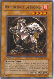 Horus the Black Flame Dragon LV4