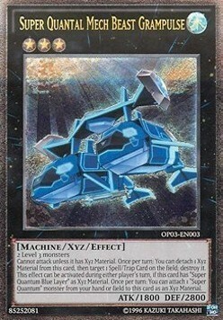 Super Quantal Mech Beast Grampulse Card Front