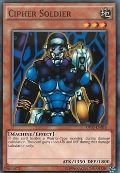 Cipher Soldier Card Front