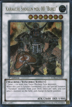 Karakuri Shogun mdl 00 "Burei" Card Front