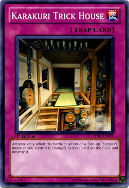 Karakuri Trick House Card Front