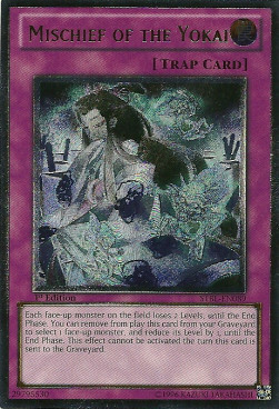 Mischief of the Yokai Card Front