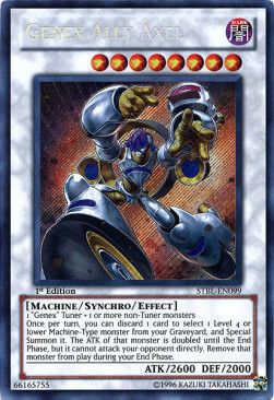 Genex Ally Axel Card Front