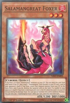 Salamangreat Foxer Card Front