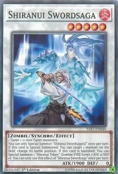 Shiranui Swordsaga Card Front