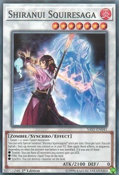 Shiranui Squiresaga Card Front