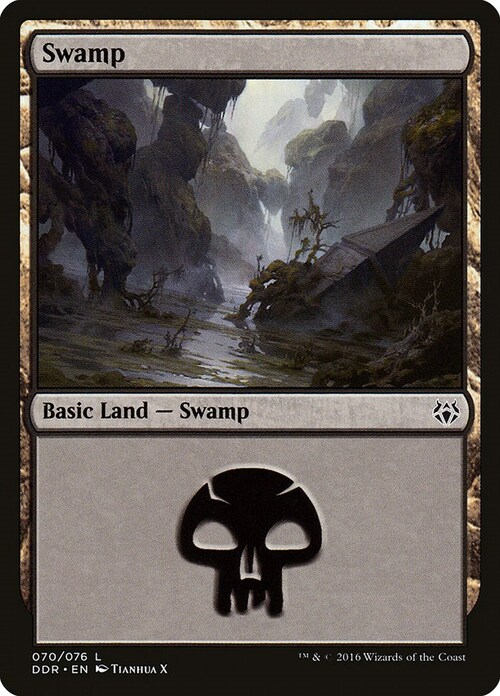 Swamp Card Front