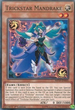 Trickstar Mandrake Card Front