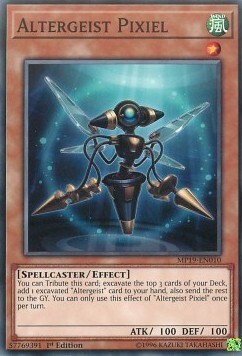 Altergeist Pixiel Card Front