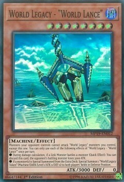 World Legacy - "World Lance" Card Front