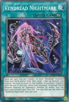 Vendread Nightmare Card Front