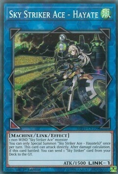 Sky Striker Ace - Hayate Card Front