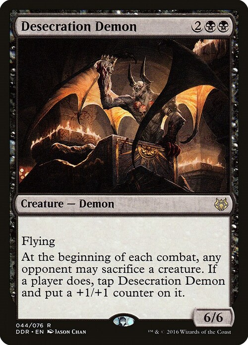 Desecration Demon Card Front