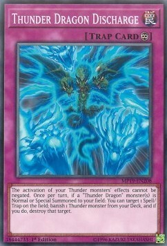 Thunder Dragon Discharge Card Front