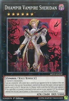 Dhampir Vampire Sheridan Card Front