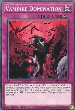 Vampire Domination Card Front