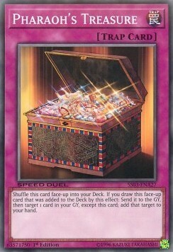 Pharaoh's Treasure Card Front