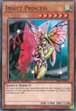 Insect Princess Card Front