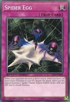 Spider Egg Card Front