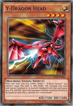 Y-Dragon Head Card Front