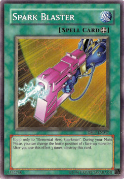 Spark Blaster Card Front