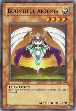 Bountiful Artemis Card Front