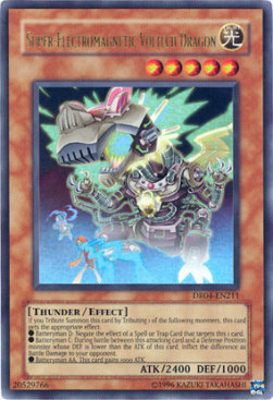 Super-Electromagnetic Voltech Dragon Card Front