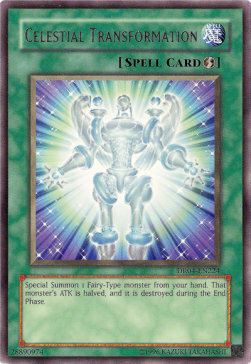 Celestial Transformation Card Front