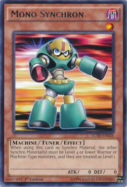 Mono Synchron Card Front