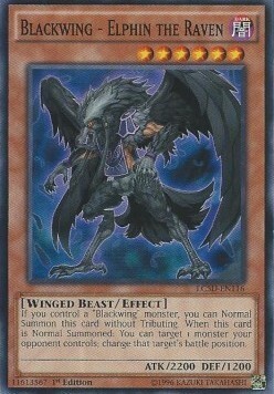 Blackwing - Elphin the Raven Card Front