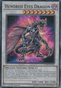 Hundred-Eyes Dragon Card Front