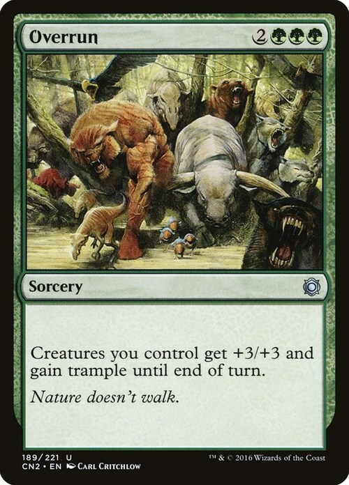 Overrun Card Front