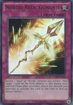 Nordic Relic Gungnir Card Front