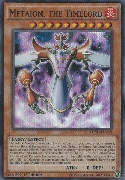 Metaion, the Timelord Card Front