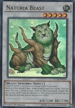 Naturia Beast Card Front