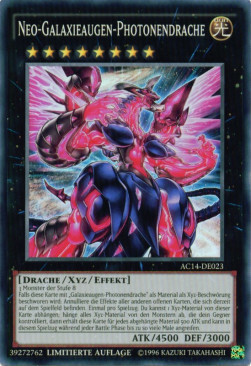 Neo Galaxy-Eyes Photon Dragon Card Front